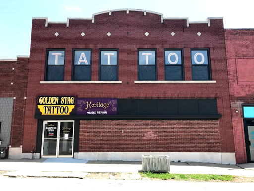 Explore capricorn sign tattoo ideas, creative tattoo ideas in Kansas City, available at Golden Stag Tattoo and Gallery