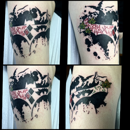 Explore hexagon tattoo ideas, creative tattoo ideas in Adrian, available at Good Life Tattoo Co.