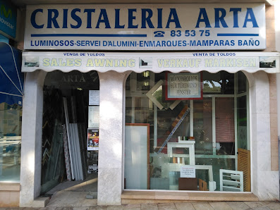 Cristaleria Artà C. de Ciutat, 48, 07570 Artà, Illes Balears, España