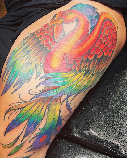 Tattoo Shop «Salty Siren Tattoo Lounge», reviews and photos, 480 E Main St, Greenwood, IN 46143, USA