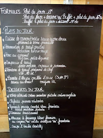 Restaurant La Gargote à Royan (le menu)