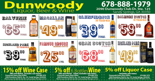 Liquor Store «Dunwoody Liquor Store», reviews and photos, 2090 Dunwoody Club Dr # 125, Atlanta, GA 30350, USA