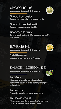 Menu / carte de Italian food and Lounge à Marseille