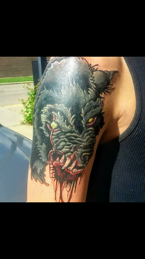 Explore pet tattoo ideas dog, creative tattoo ideas in Stevens Point, available at Black Rabbit Tattooing