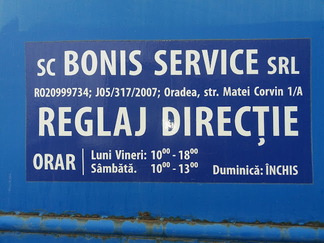 Sc Bonis Service SRL - Service auto