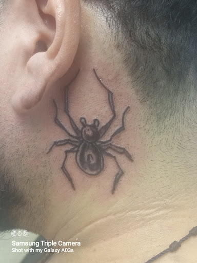 Explore mens shin tattoo ideas, creative tattoo ideas in Cranston, available at Kabloom Tattoo Studio