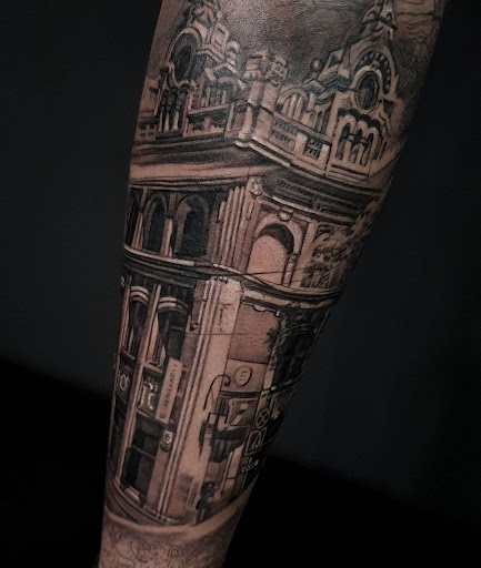 Explore abdomen tattoo ideas, creative tattoo ideas in Ambler, available at Tattoo GalaxyAmbler Piercing & Custom Tattoos