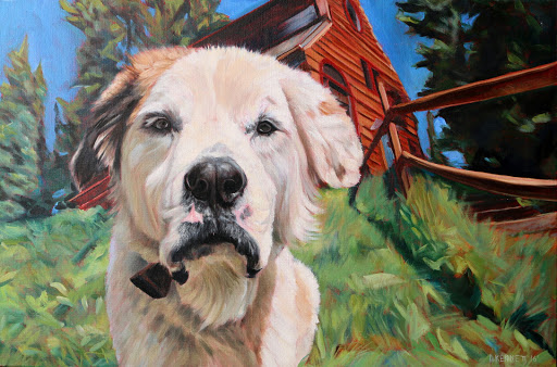 BFF Pet Paintings by David Kennnett