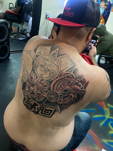 Explore sunflower and butterfly tattoo ideas, creative tattoo ideas in Mobile, available at D&D Art studio