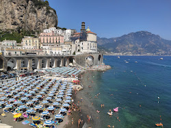 Foto von Spiaggia di Atrani
 mit etwas sauber Sauberkeitsgrad