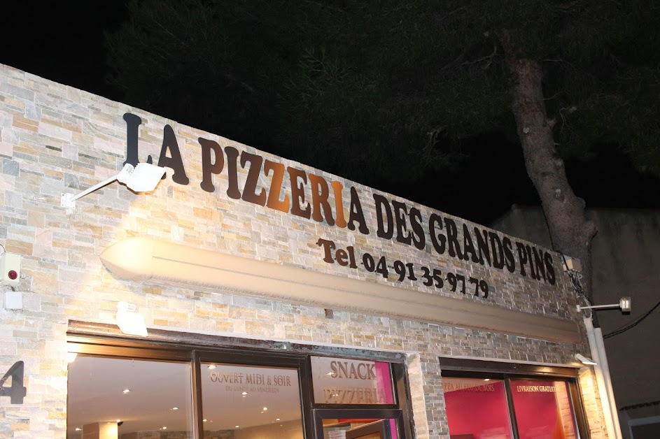 La Pizza des Grands Pins à Marseille (Bouches-du-Rhône 13)