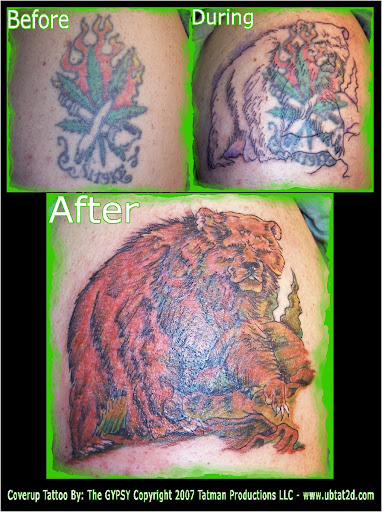 Explore cross tattoo cover up ideas, creative tattoo ideas in Topeka, available at Artist Alley Studio Tattoos & Piercings