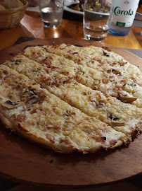 Tarte flambée du Restaurant français L'Arbalète à Ribeauvillé - n°13