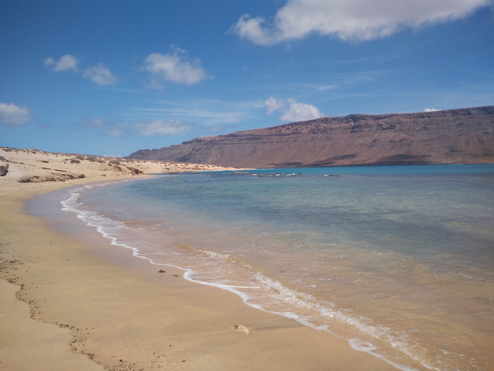 Playa del Salado的照片 带有轻质沙和卵石表面