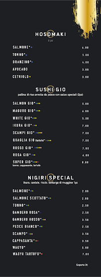 Restaurant de sushis Yorokobi - Poke sushi experience à Fasano - menu / carte