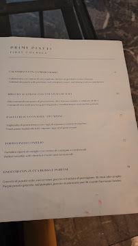 Locanda del Gusto à Palermo menu