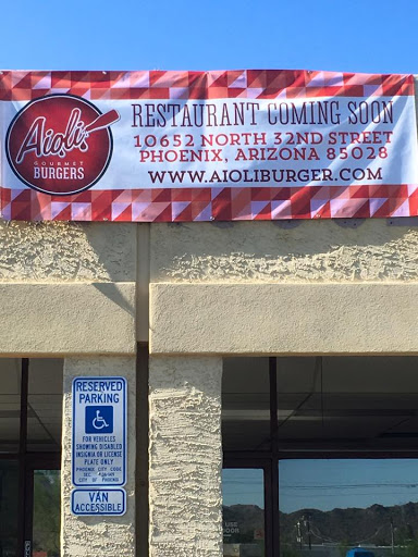 Hamburger Restaurant «Aioli Gourmet Burgers», reviews and photos, 10652 N 32nd St, Phoenix, AZ 85028, USA