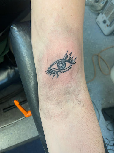 Explore saint michael tattoo ideas, creative tattoo ideas in Valley Park, available at Full Spectrum Tattoo