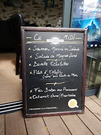 Le Globe Trotter à Saint-Malo menu