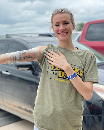 Explore split personality tattoo ideas, creative tattoo ideas in Georgetown, available at Iron Rite Tattoo South