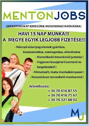 Menton Jobs Győr-Moson-Sopron