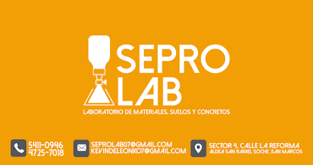 SEPROLAB, lab. materiales, suelos y concreto