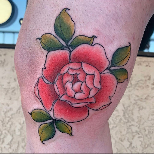 Explore god of war tattoo ideas, creative tattoo ideas in Apple Valley, available at Tried and True Tattoo Parlor