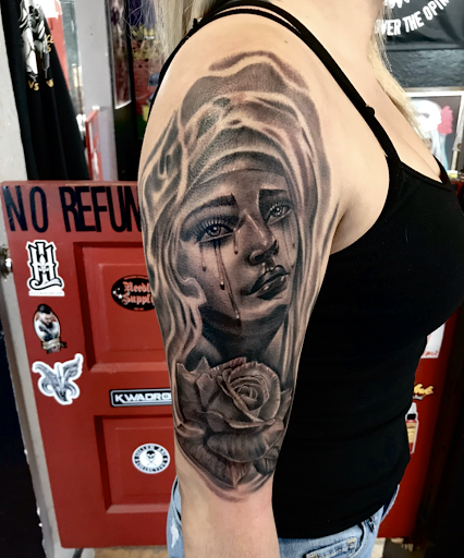Explore tattoo gun ideas, creative tattoo ideas in Silver City, available at Independent Ink Tattoo