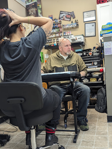 Explore 8 ball tattoo ideas, creative tattoo ideas in Portsmouth, available at GREGS TATTOOS LLC