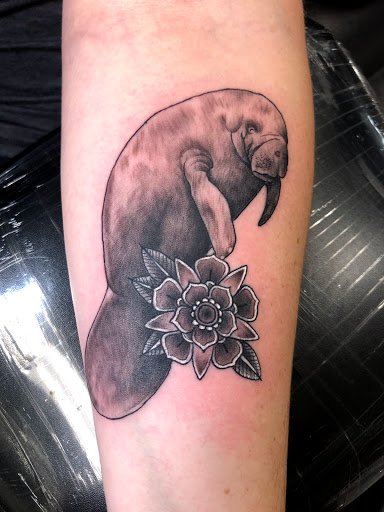 Explore cherry tattoo ideas, creative tattoo ideas in Englewood, available at Point of Entry Tattoo