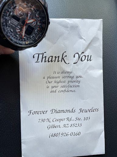 Jeweler «Forever Diamonds Jewelers», reviews and photos, 1073 E Baseline Rd #109, Gilbert, AZ 85233, USA