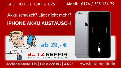 Blitz Repair - iPhone, Handy Reparatur Düsseldorf