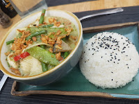 Curry vert thai du Restaurant asiatique Cherry Garden à Bourg-Saint-Maurice - n°1