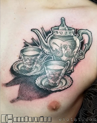 Explore native american sleeve tattoo ideas, creative tattoo ideas in Muncie, available at Forbidden Fruit Tattoo and Piercing