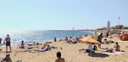 Zdjęcie Platja de la Mar Bella obszar udogodnień