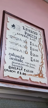 Menu / carte de Da Vincenzo à Potenza