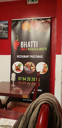 Restaurant pakistanais Mirch Masala & Royal Sweets à La Courneuve - menu / carte