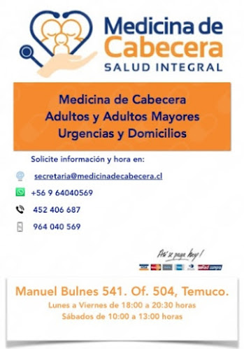 Opiniones de Dr. Pablo Andrés Cantú Dedes, Médico general en Temuco - Médico