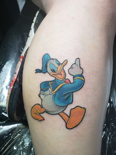 Explore texas rangers tattoo ideas, creative tattoo ideas in Newark, available at Dark Woods Tattoo Studio