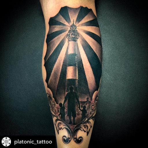 Explore golden retriever tattoo ideas, creative tattoo ideas in Murrieta, available at Diamond City Tattoo & Piercing