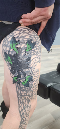 Explore matching tattoo ideas for father and son, creative tattoo ideas in Riverside, available at Darkstar Tattoo CA