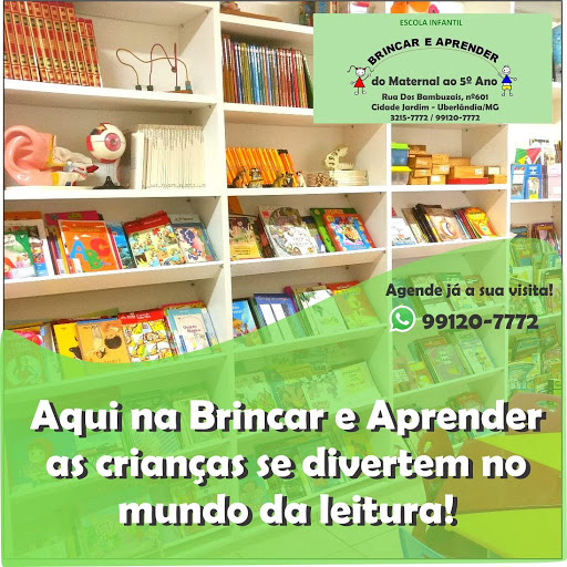Logo da empresa - Escola Infantil Brincar e Aprender
