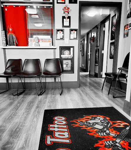 Explore love symbol tattoo ideas, creative tattoo ideas in Rockford, available at Euro Tattoo