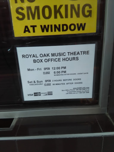 Event Venue «Royal Oak Music Theatre», reviews and photos, 318 W 4th St, Royal Oak, MI 48067, USA