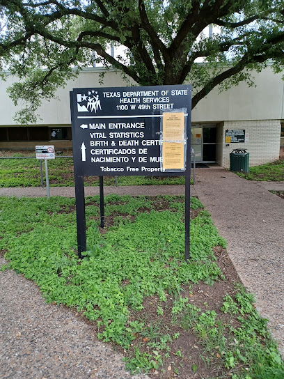 Austin Texas Birth and Death Certificates Office