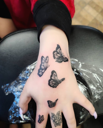 Explore shoulder cap tattoo ideas, creative tattoo ideas in Salt Lake City, available at Koi Dragon Tattoos