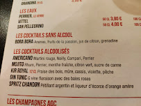 Menu / carte de Le Florence à Colomiers