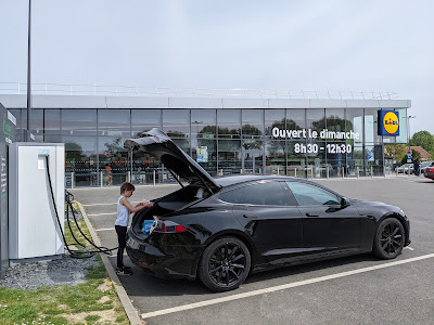Lidl Charging Station à Joué-lès-Tours