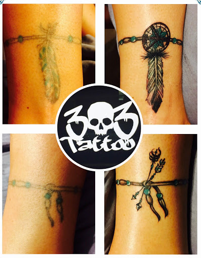 Explore black out tattoo ideas, creative tattoo ideas in Lake Havasu City, available at 303Tattoo