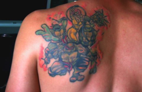 Explore chest name tattoo ideas, creative tattoo ideas in Kent, available at War Horse Ink